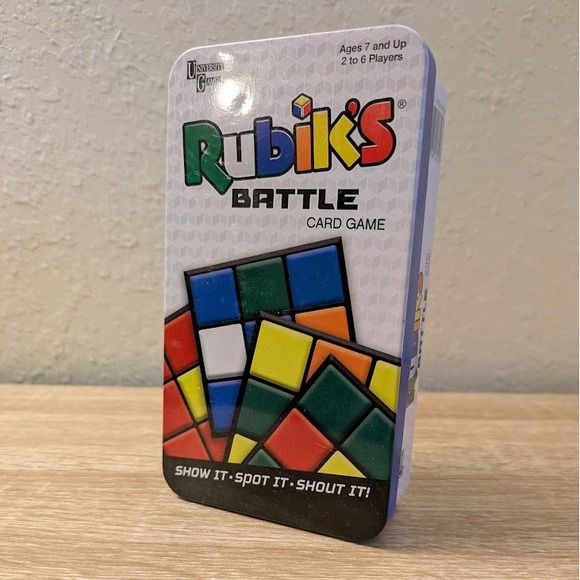 University Games Other - Rubiks Battle Card Game in Collector Tin University Games 2-6 Players Ages 7+
